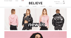 Desktop Screenshot of believe-e.com